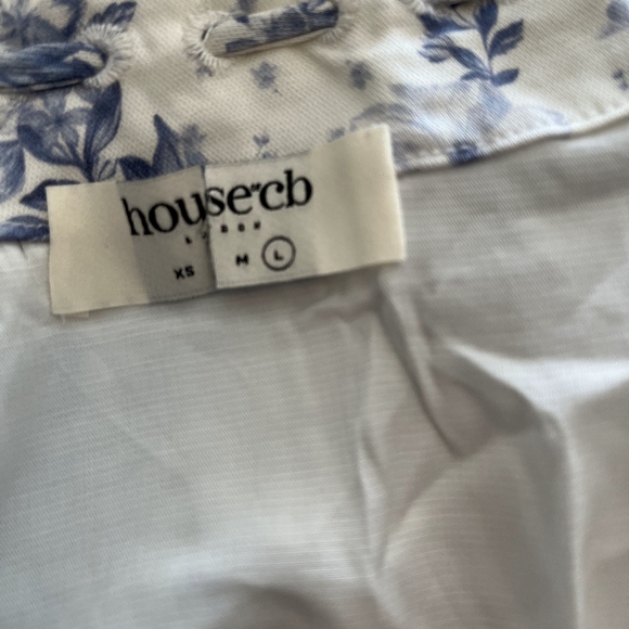 Blue Floral House of CB 'Aitana'-large - Picture 15 of 16